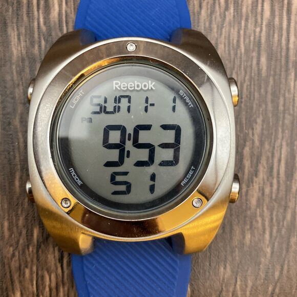 Reebok Digital Men’s Digital Watch New Battery - Picture 1 of 11